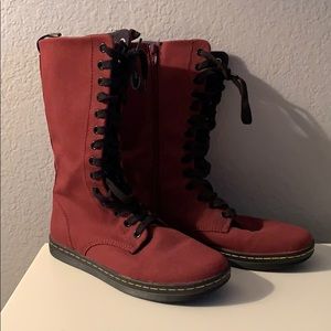 Lace up Dr. Marten boot
